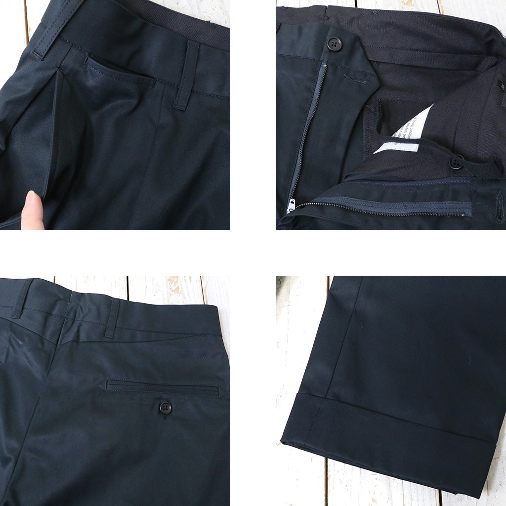ENGINEERED GARMENTS : Andover Pant-Cotton Ventile Twill (Dk.Navy)