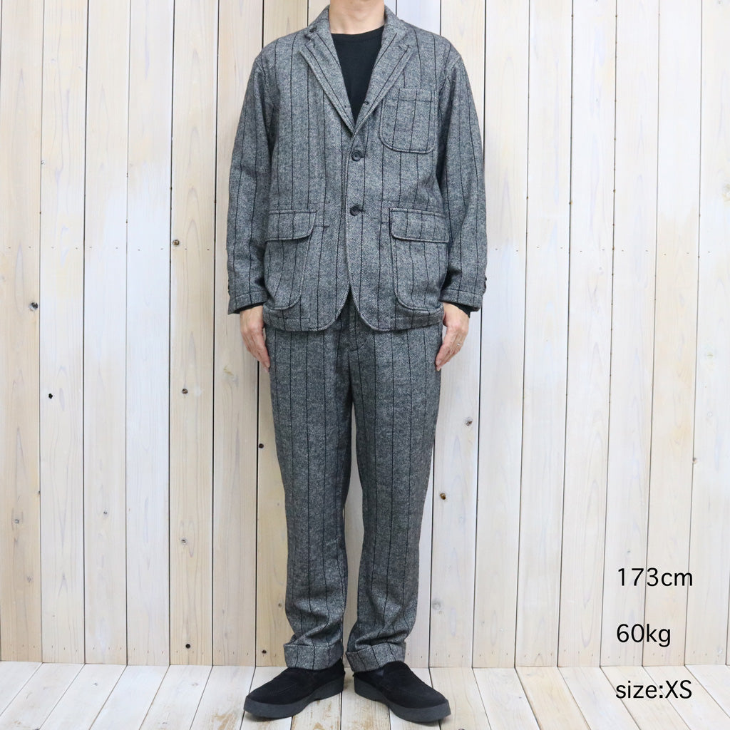 ENGINEERED GARMENTS : Andover Pant-Wool Striped HB (Dk.Grey)