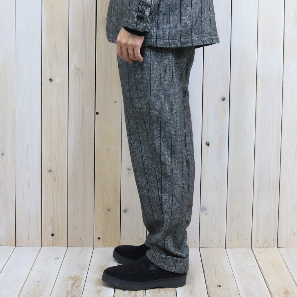 ENGINEERED GARMENTS : Andover Pant-Wool Striped HB (Dk.Grey)