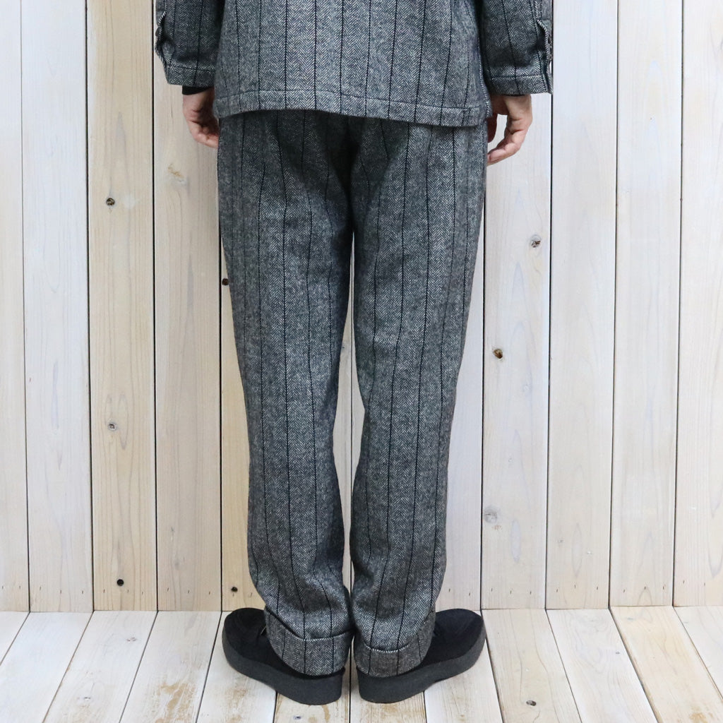 ENGINEERED GARMENTS : Andover Pant-Wool Striped HB (Dk.Grey)