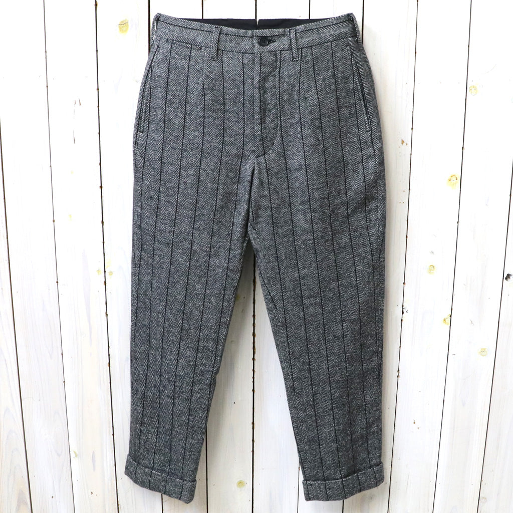 ENGINEERED GARMENTS : Andover Pant-Wool Striped HB (Dk.Grey)