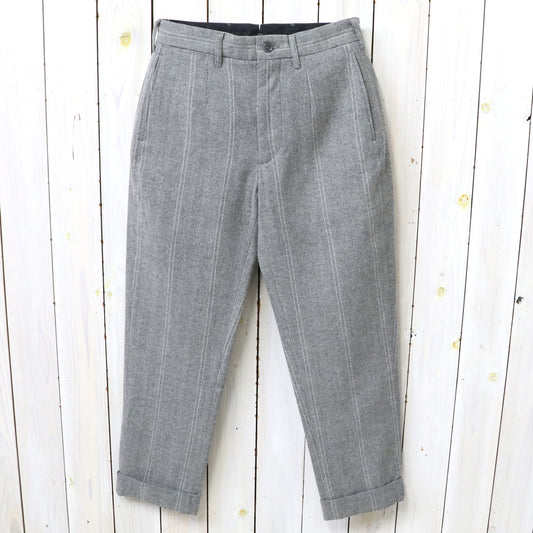ENGINEERED GARMENTS : Andover Pant-Wool Striped HB (Lt.Grey)