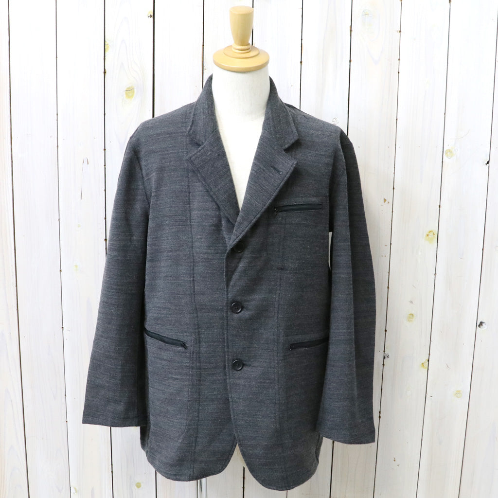 ENGINEERED GARMENTS : Knit Leisure Jacket-Tri Blend Jersey Knit (Charcoal)