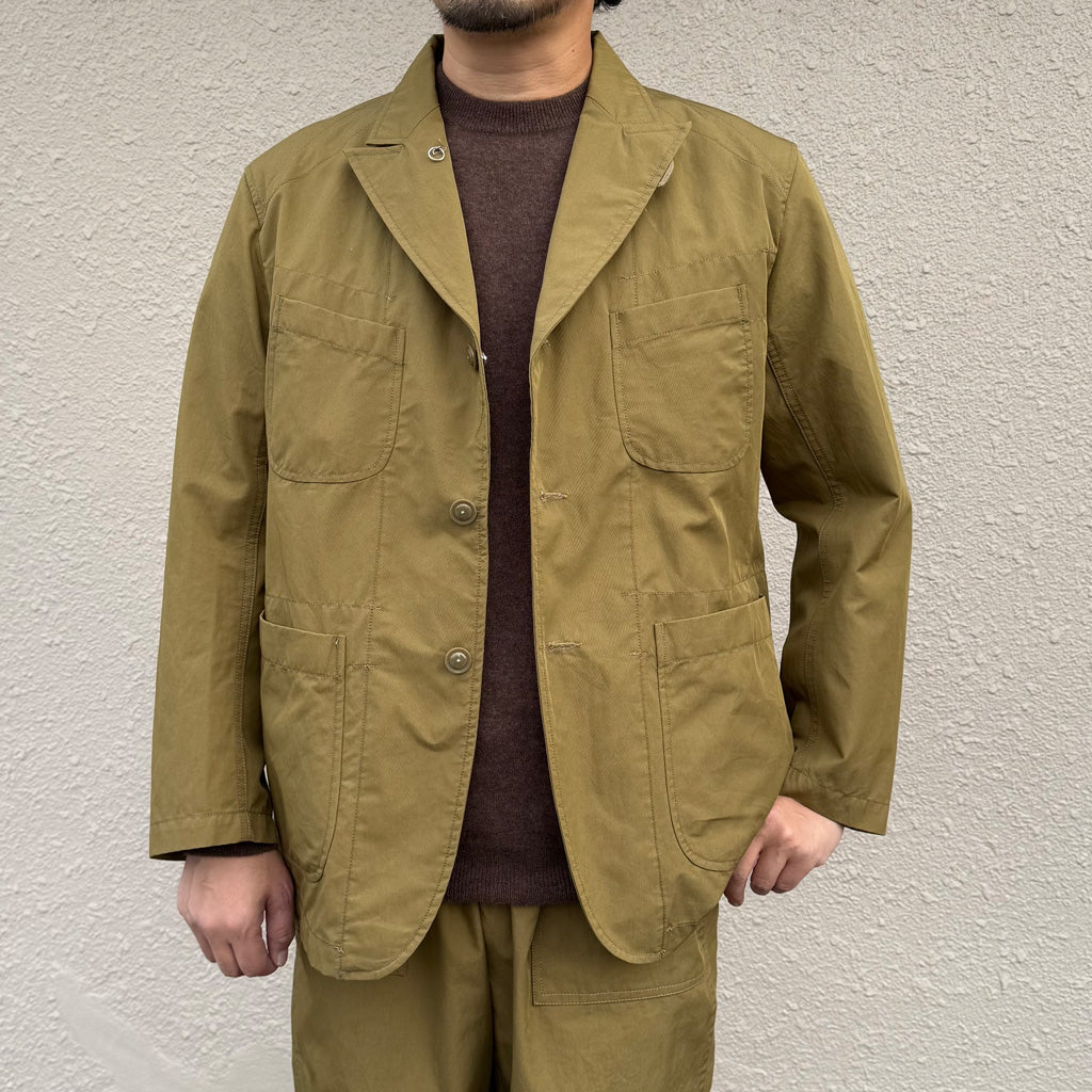 ENGINEERED GARMENTS : Bedford Jacket-Coated Nyco Twill