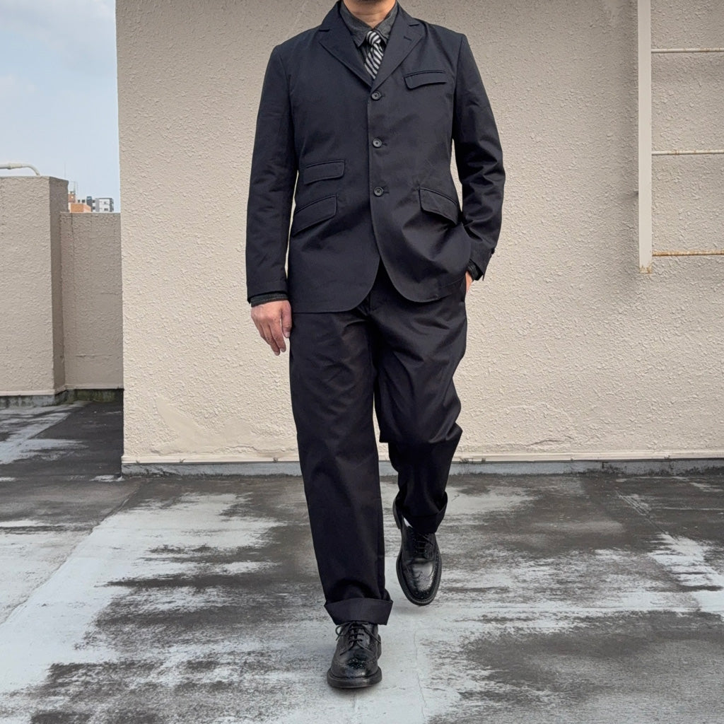 ENGINEERED GARMENTS : Andover Jacket-Cotton Ventile Twill (Dk.Navy)