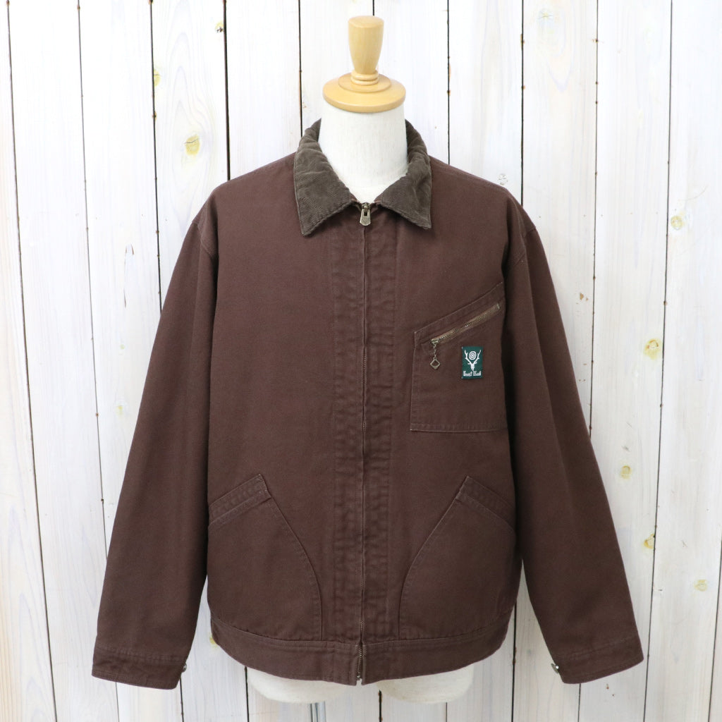 SOUTH2 WEST8 : Work Jacket-11.5oz Cotton Canvas (Brown)