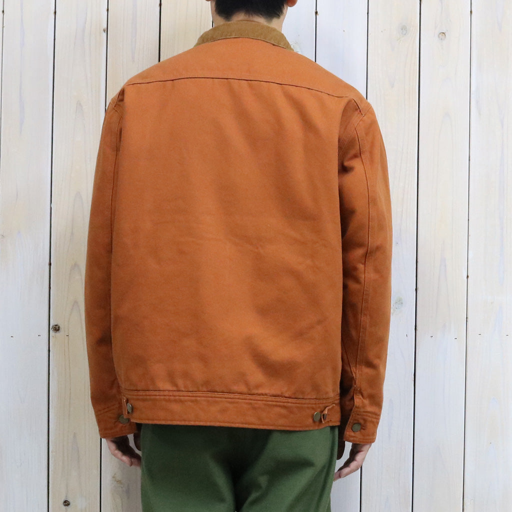 SOUTH2 WEST8 : Work Jacket-11.5oz Cotton Canvas (Brick)