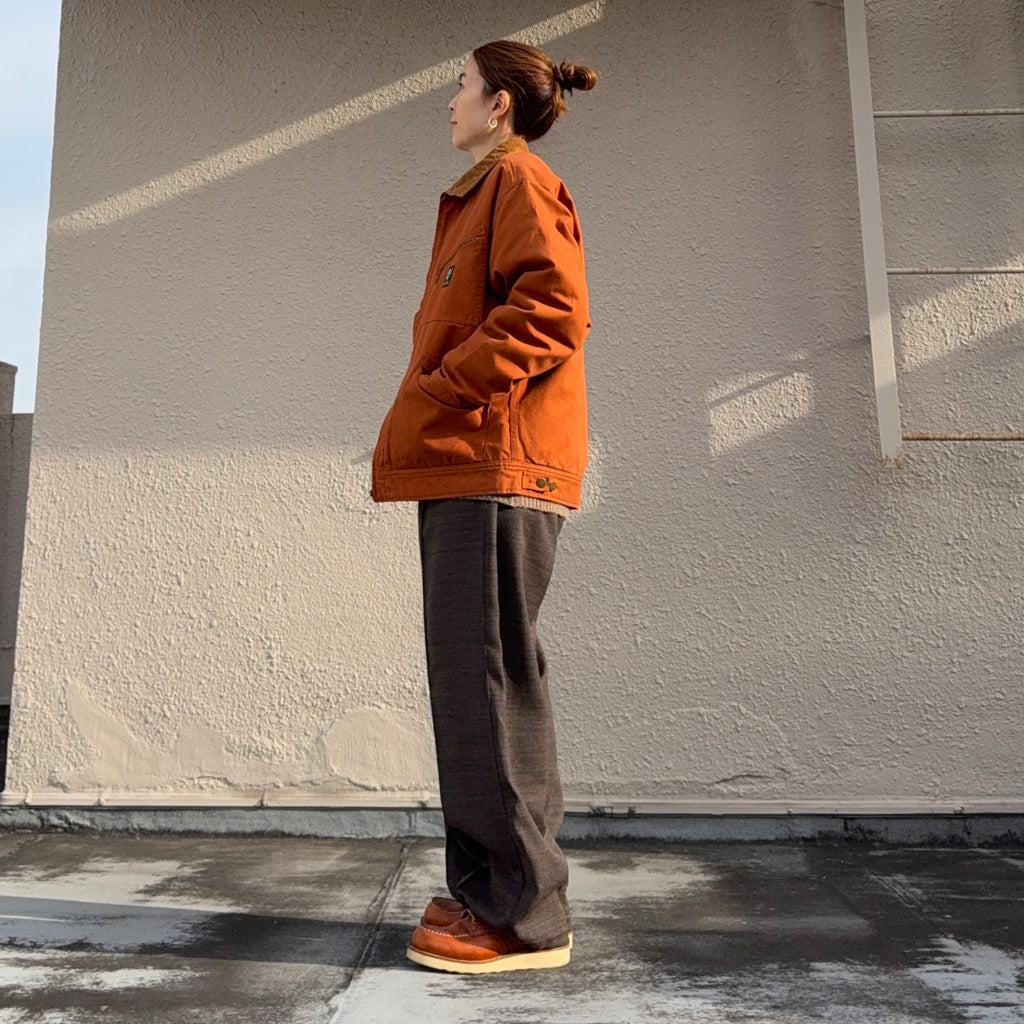 SOUTH2 WEST8 : Work Jacket-11.5oz Cotton Canvas (Brick)