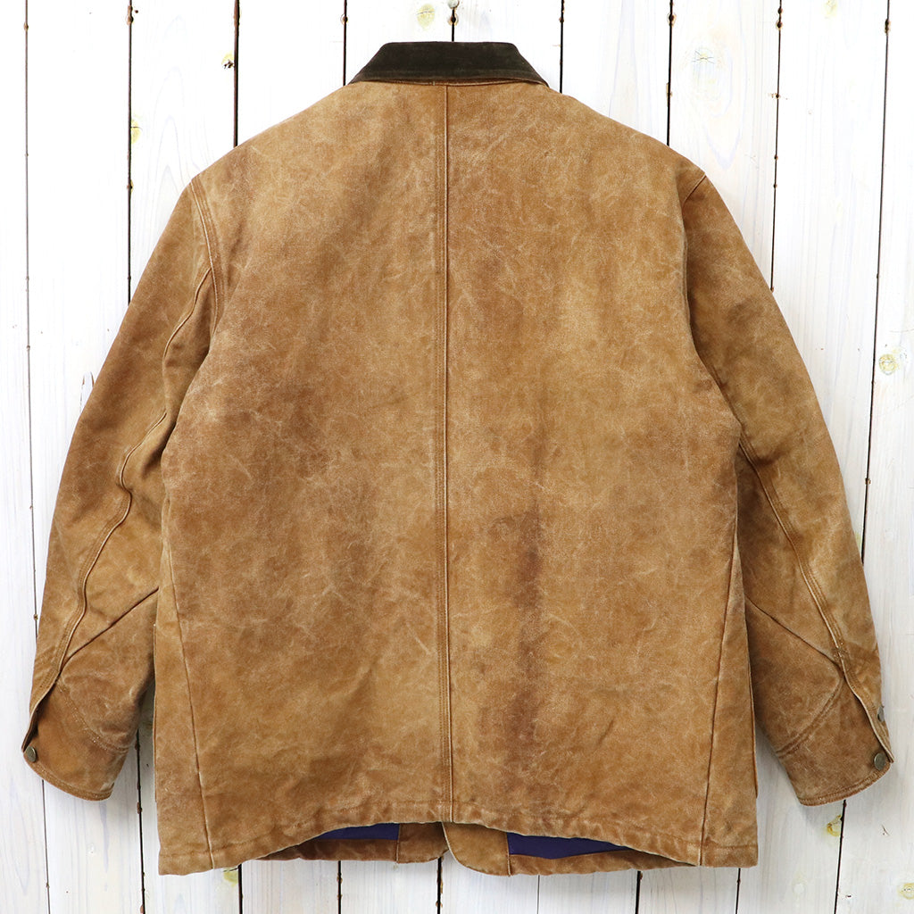 Needles : Coverall-Duck Canvas/Kakishibu Paint (Dk.Brown)