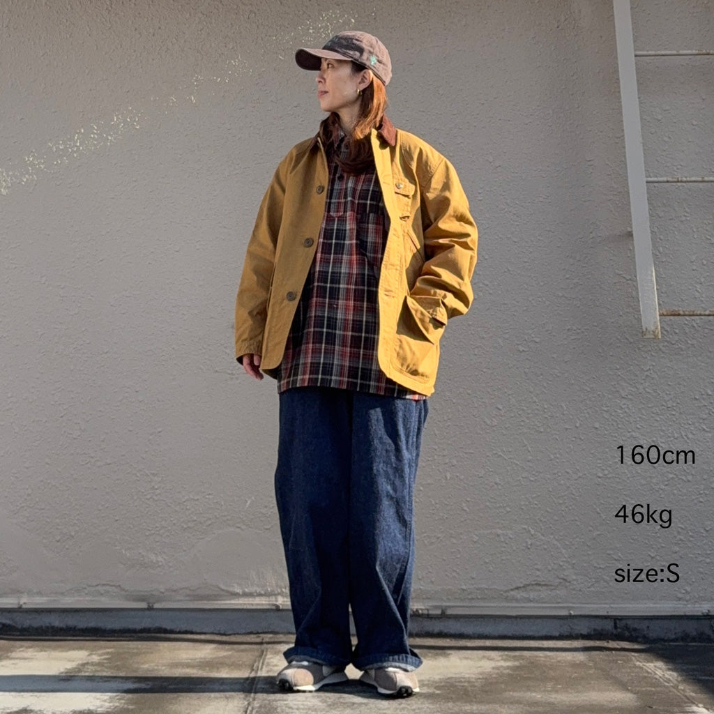 SOUTH2 WEST8 : Hunting Jacket-OX/Paraffin Coating (Mustard)