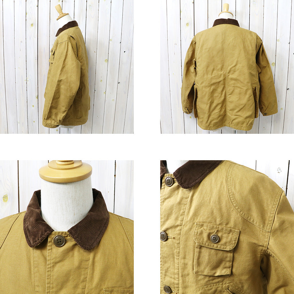 SOUTH2 WEST8 : Hunting Jacket-OX/Paraffin Coating (Mustard)