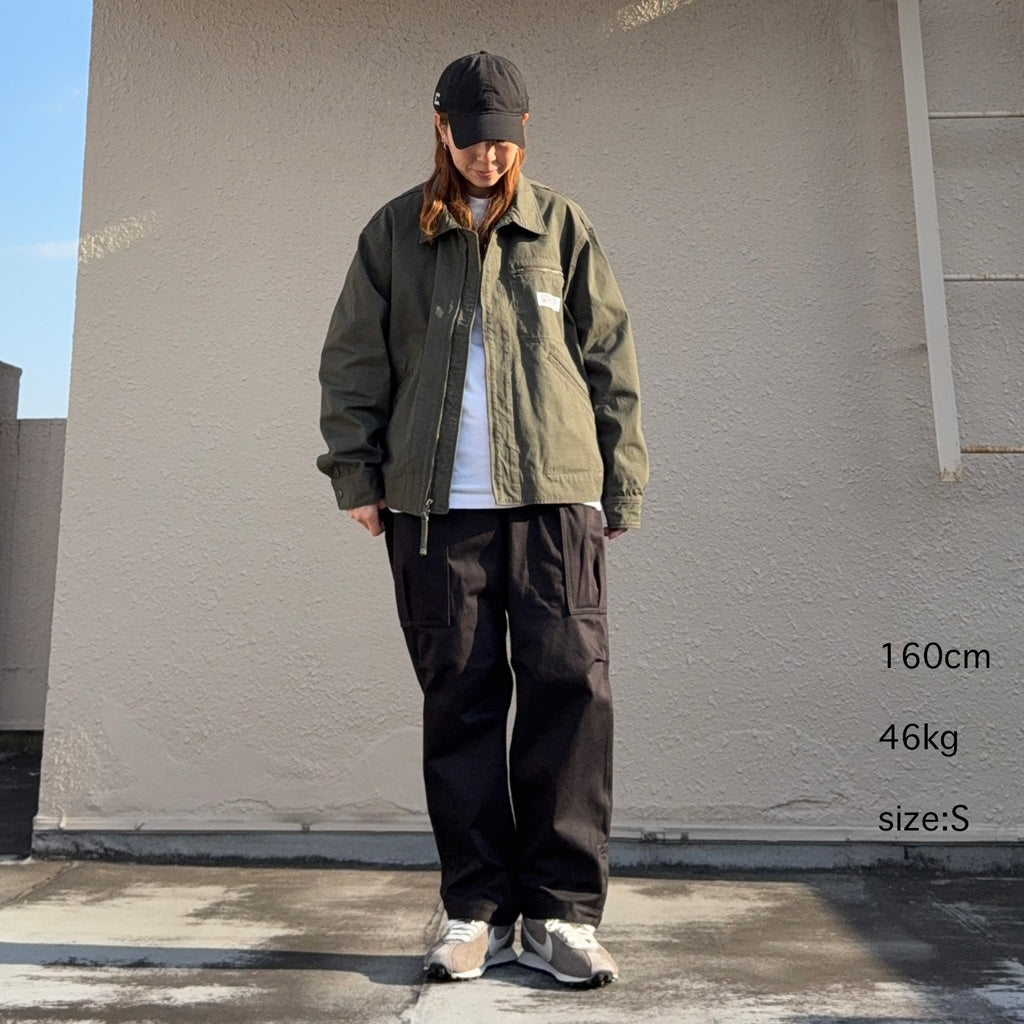 ENGINEERED GARMENTS WORKADAY : Short Jacket-Heavyweight Cotton Ripstop