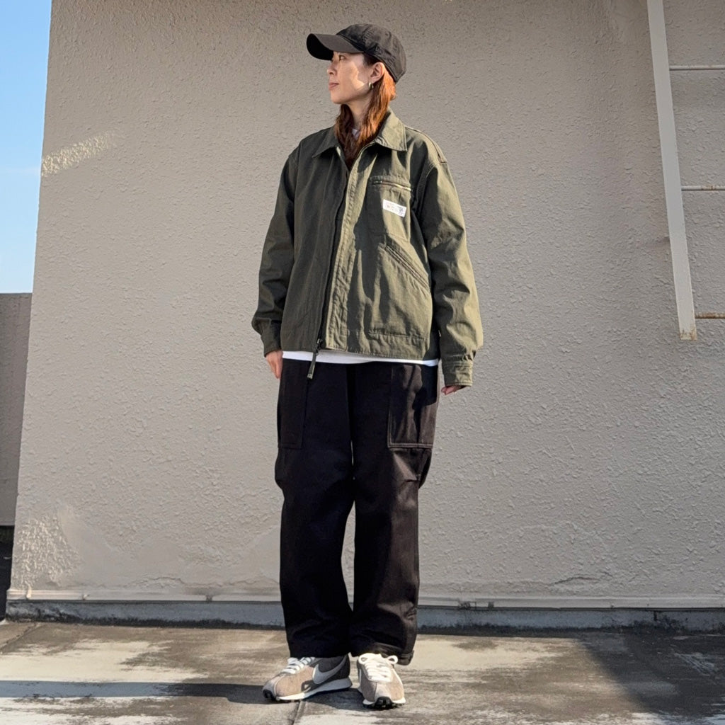 ENGINEERED GARMENTS WORKADAY : Short Jacket-Heavyweight Cotton Ripstop