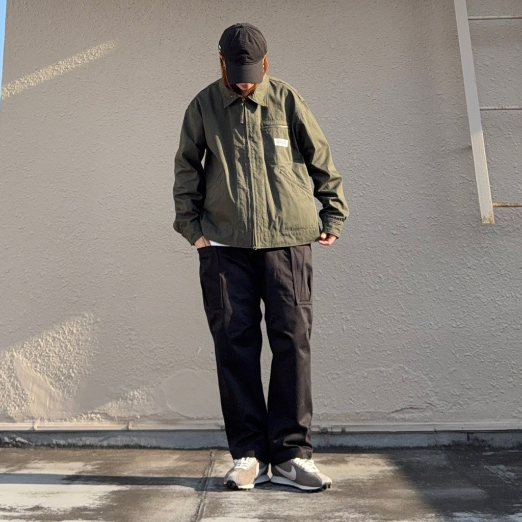 ENGINEERED GARMENTS WORKADAY : Short Jacket-Heavyweight Cotton Ripstop