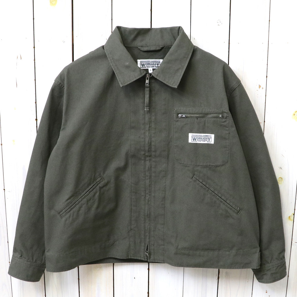 ENGINEERED GARMENTS WORKADAY : Short Jacket-Heavyweight Cotton Ripstop