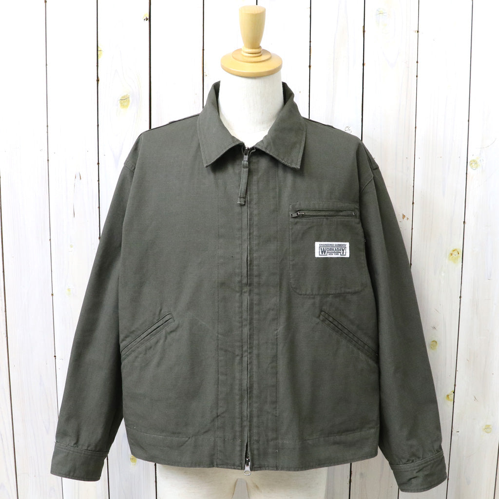 ENGINEERED GARMENTS WORKADAY : Short Jacket-Heavyweight Cotton Ripstop