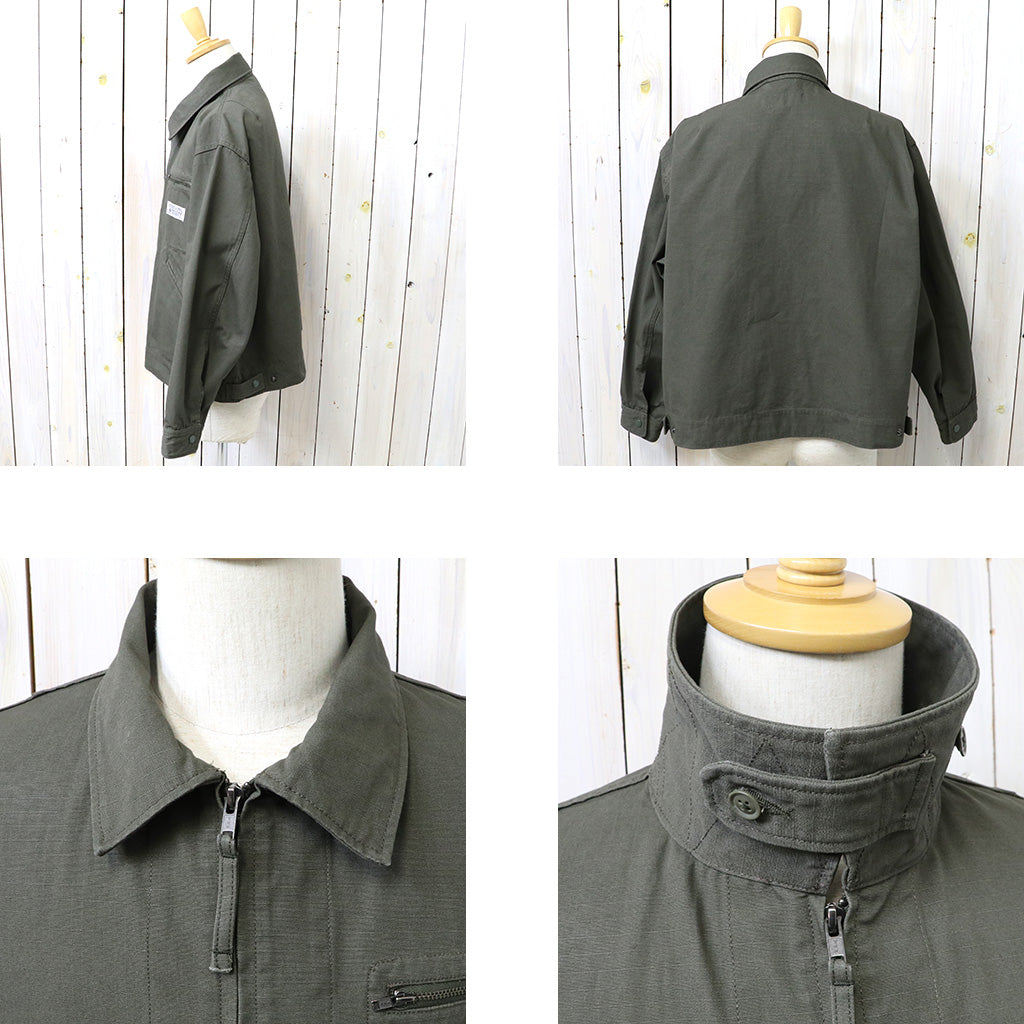 ENGINEERED GARMENTS WORKADAY : Short Jacket-Heavyweight Cotton Ripstop