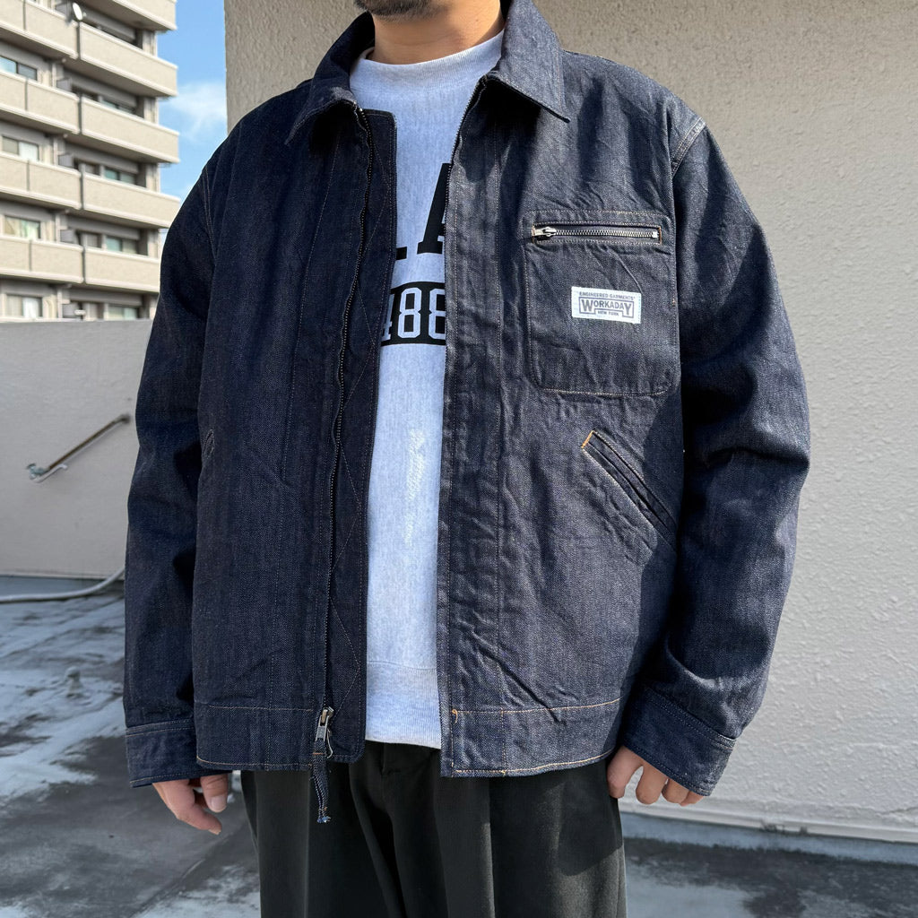 ENGINEERED GARMENTS WORKADAY : Short Jacket-12oz Cone Denim