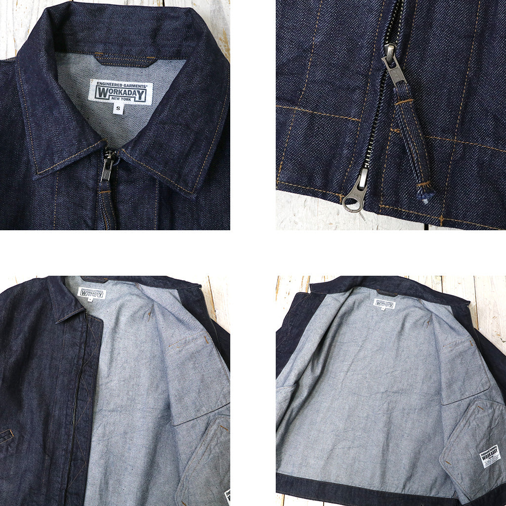 ENGINEERED GARMENTS WORKADAY : Short Jacket-12oz Cone Denim
