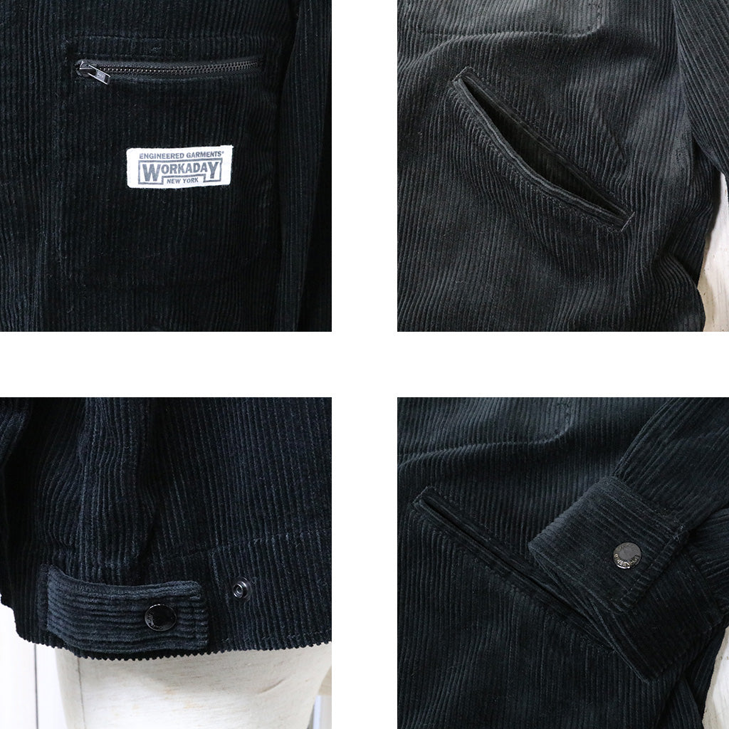 ENGINEERED GARMENTS WORKADAY : Short Jacket-Cotton 8W Corduroy