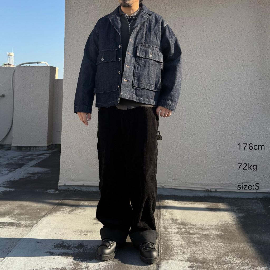 ENGINEERED GARMENTS WORKADAY : Sea Bees Jacket-12oz Cone Denim