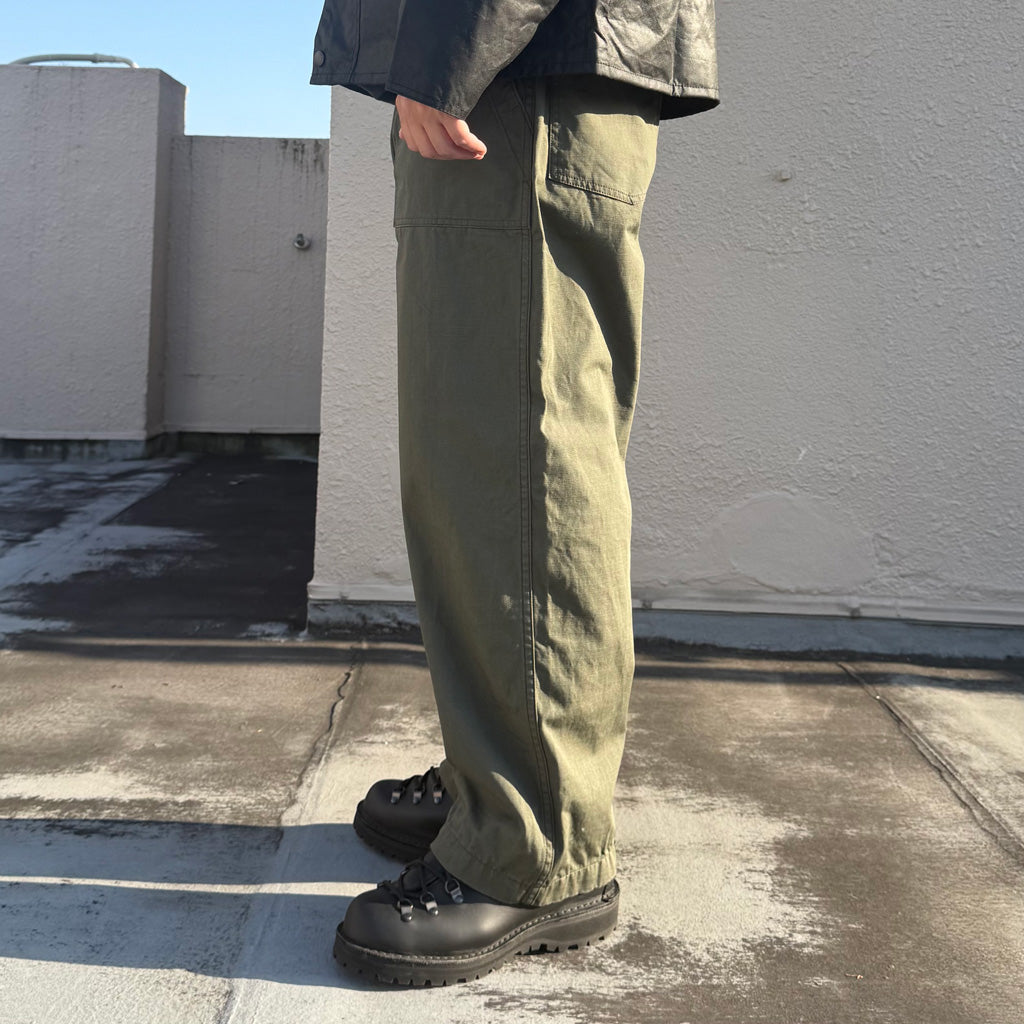 ENGINEERED GARMENTS WORKADAY : Fatigue Pant-Heavyweight Cotton Ripstop (Olive)