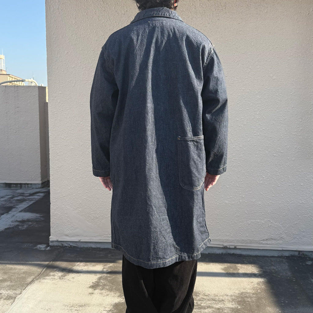 ENGINEERED GARMENTS WORKADAY : Shop Coat-12oz Cone Denim
