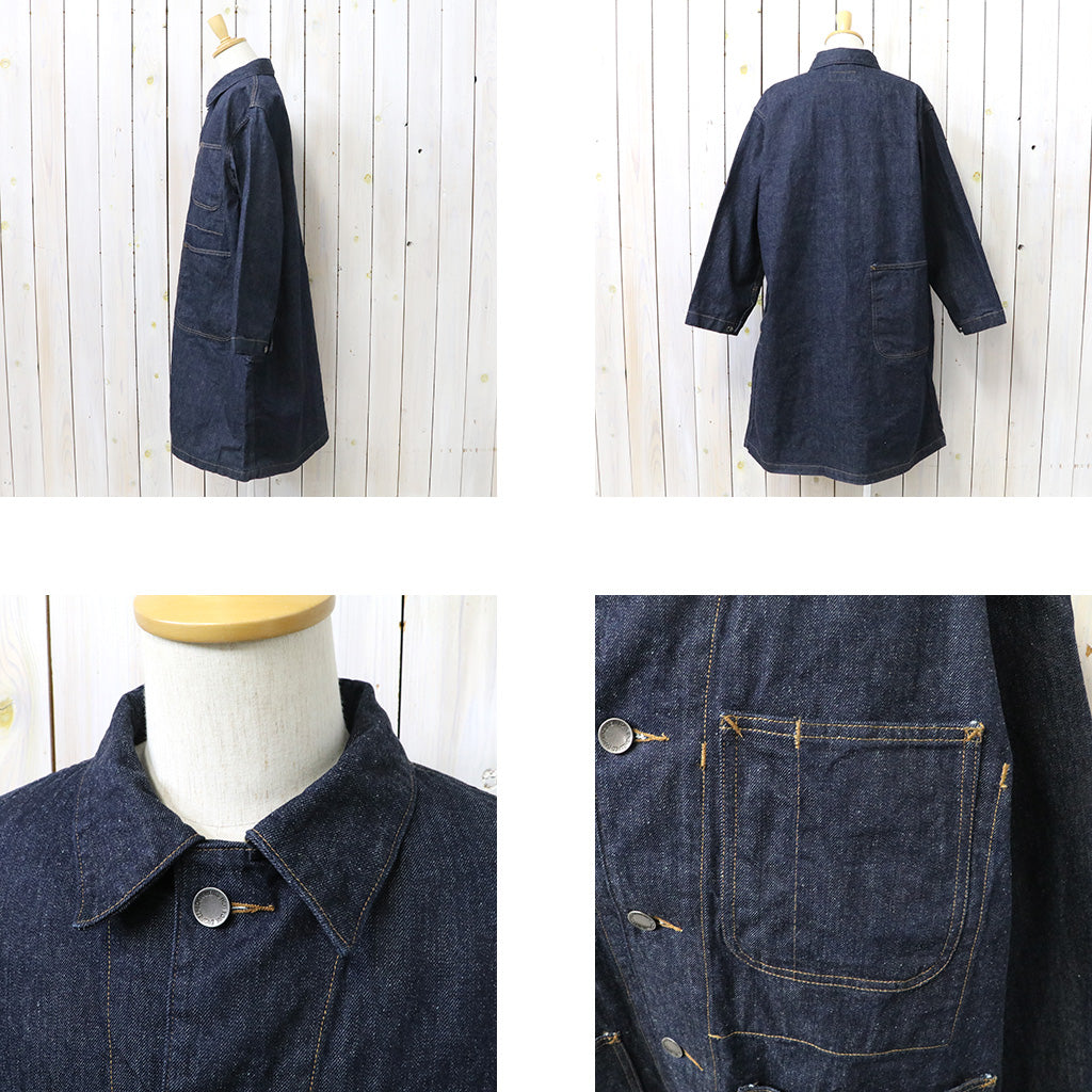 ENGINEERED GARMENTS WORKADAY : Shop Coat-12oz Cone Denim
