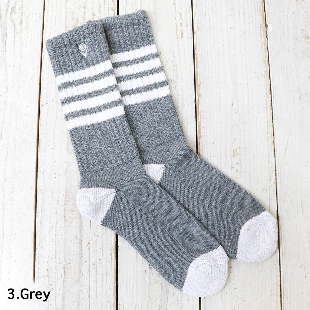 【SALE30%OFF】SOUTH2 WEST8 : Socks-3 Lines
