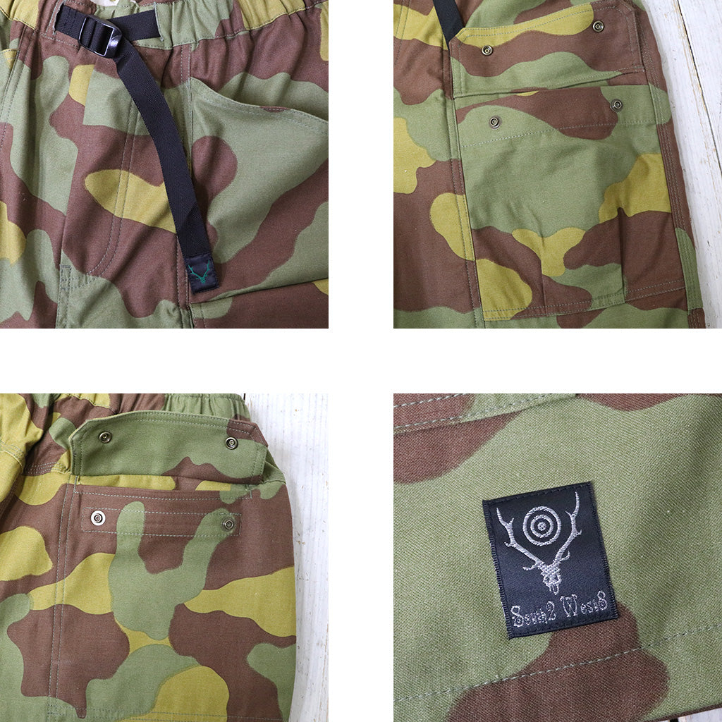 SOUTH2 WEST8 : Belted Harbor Short-Reversed Sateen/Camo
