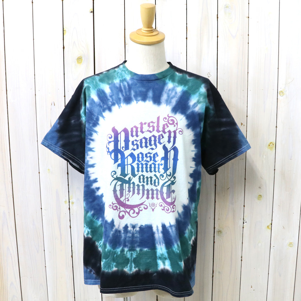 【SALE30%OFF】SOUTH2 WEST8 : S/S Crew Neck Tee-Tie-Dye/Printed (Blue)