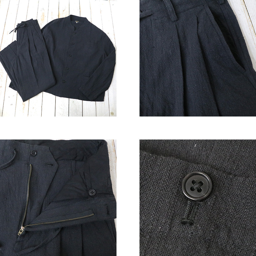 Needles : Hollywood Top Trouser-Slub Cloth