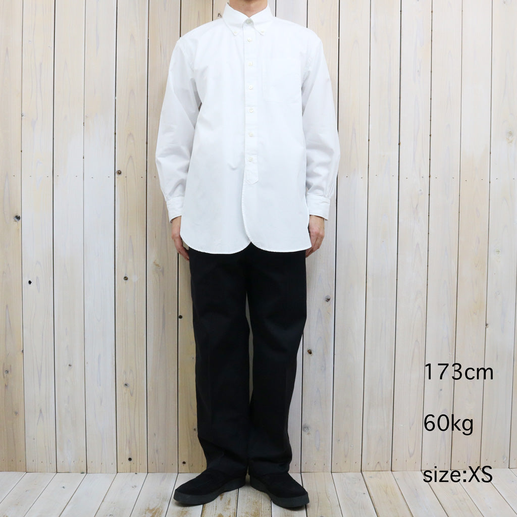 ENGINEERED GARMENTS : 19 Century BD Shirt-100's 2Ply Broadcloth (White)