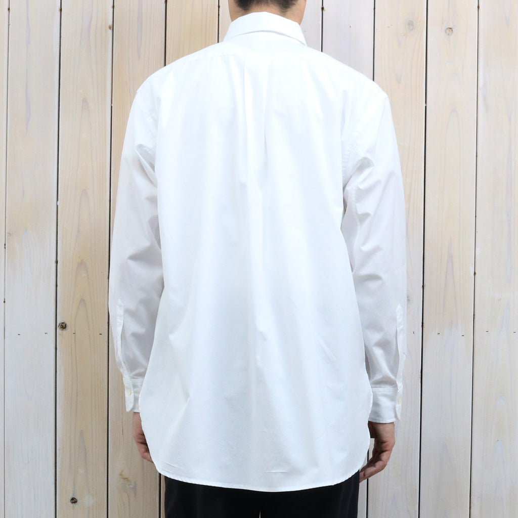 ENGINEERED GARMENTS : 19 Century BD Shirt-100's 2Ply Broadcloth (White)
