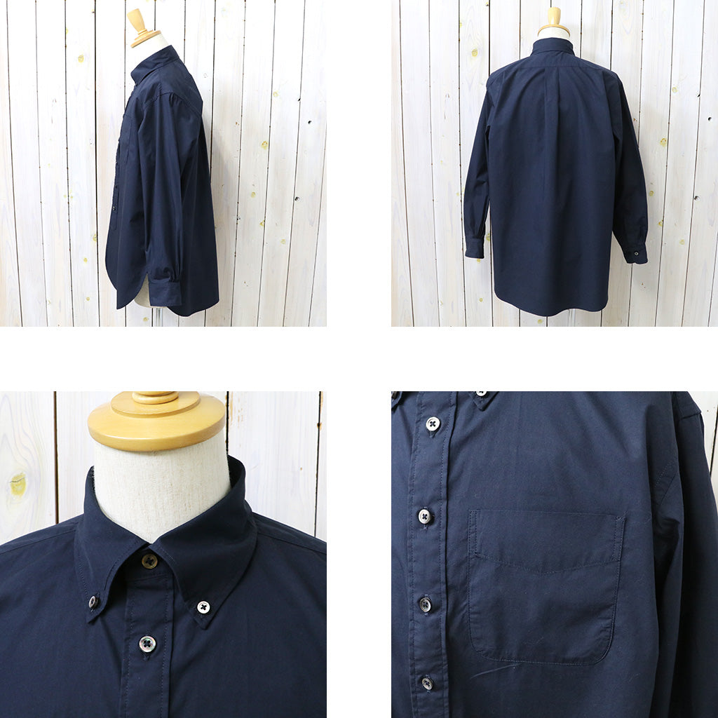 ENGINEERED GARMENTS : 19 Century BD Shirt-Cotton Broadcloth (Dk.Navy)