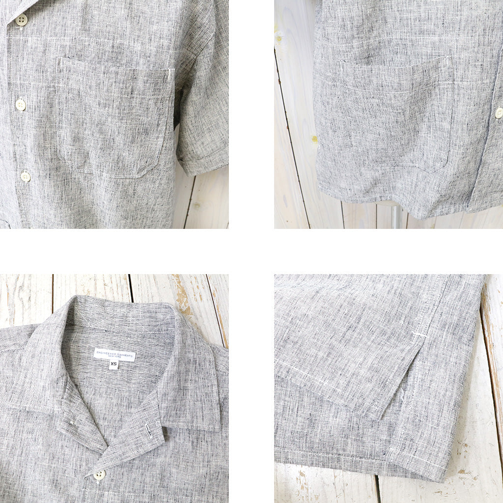 ENGINEERED GARMENTS : Camp Shirt-CL Melange