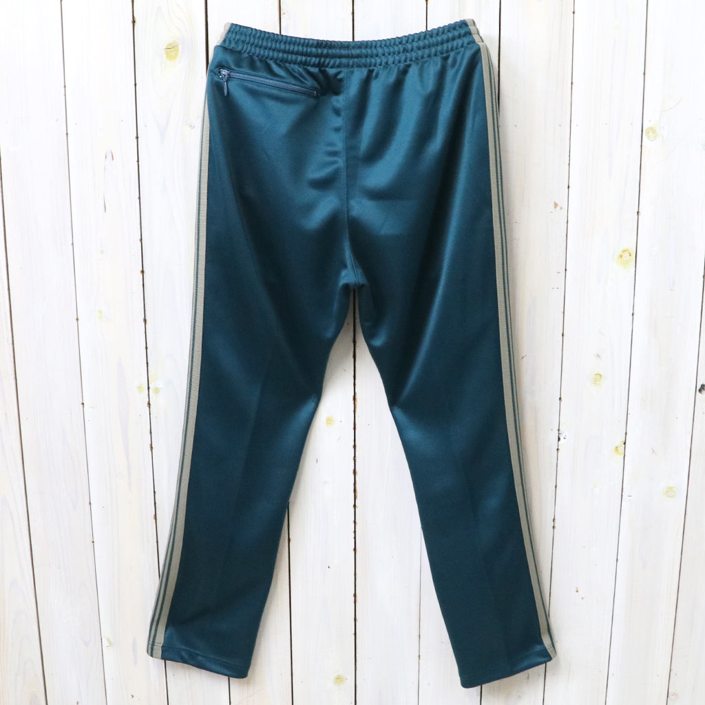 Needles : Narrow Track Pant-Poly Smooth (Green)