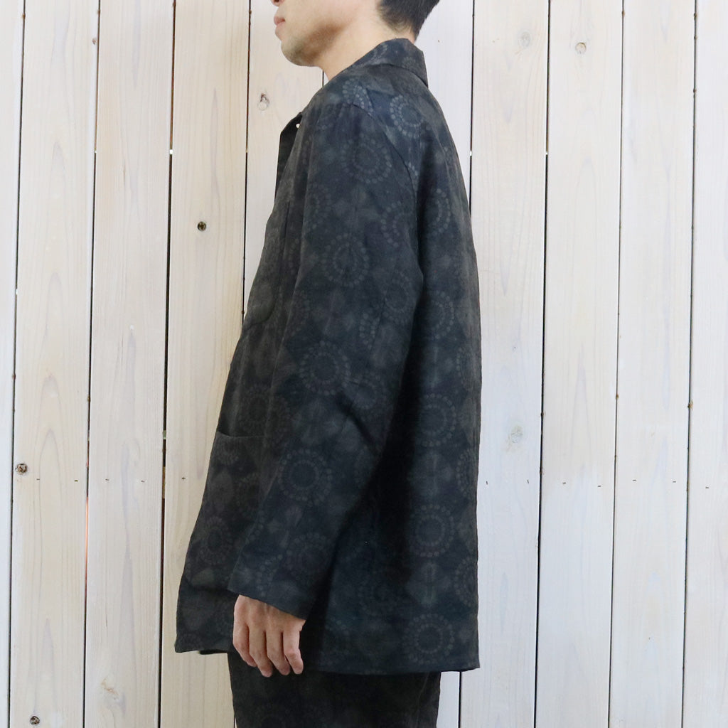 【SALE40%OFF】Needles : 4 Pocket Jacket-Cross Jacquard (Olive)