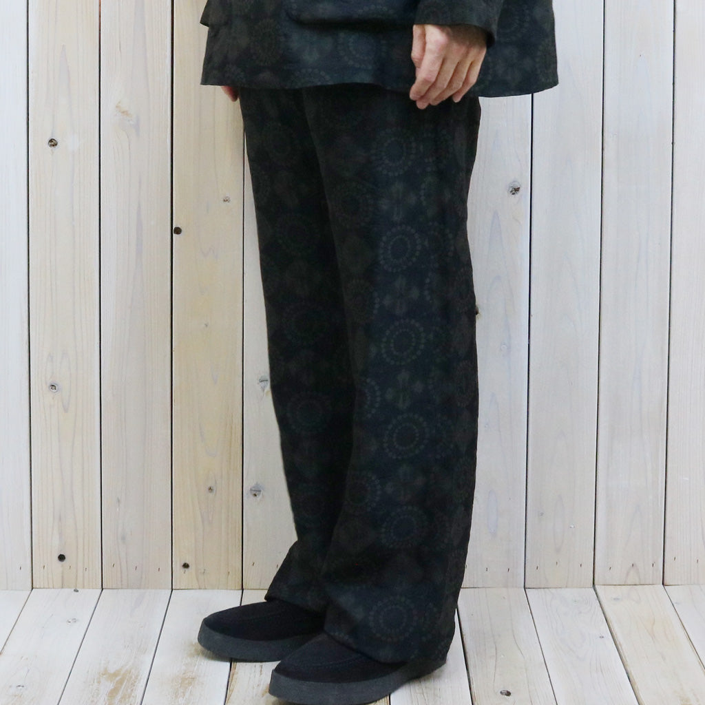 【SALE40%OFF】Needles : String Easy Pant-Cross Jacquard (Olive)