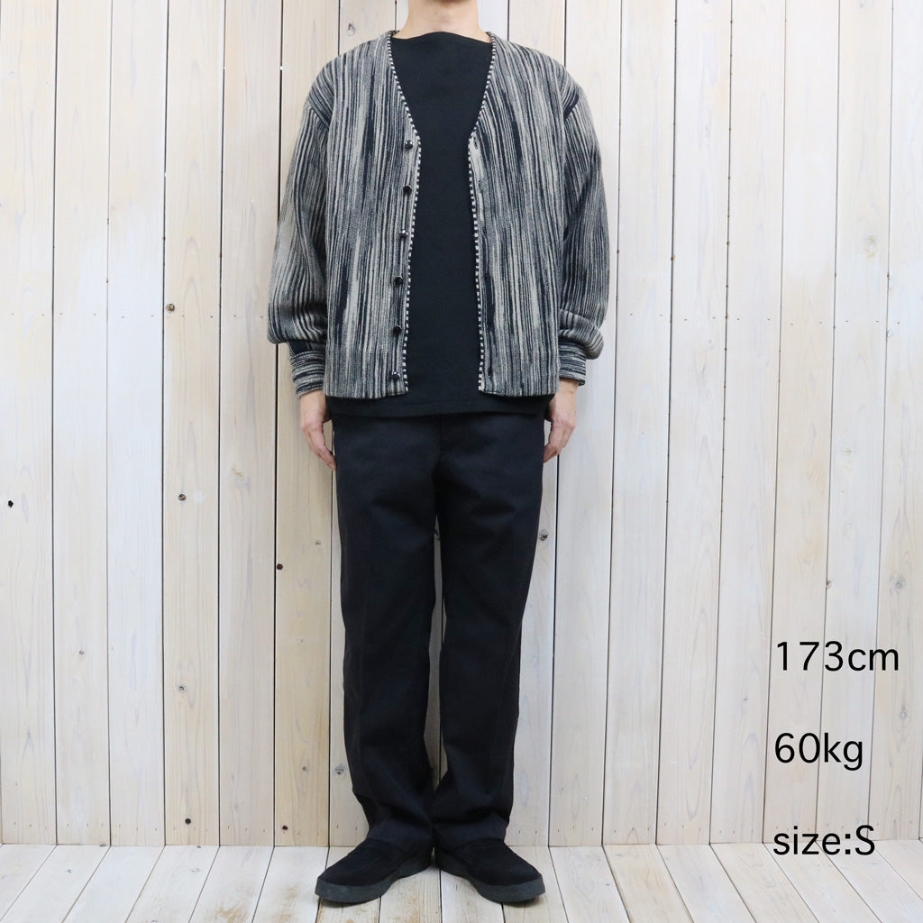 【SALE50%OFF】Needles : Knit Cardigan-Crepe Weave (Black) (SX455)