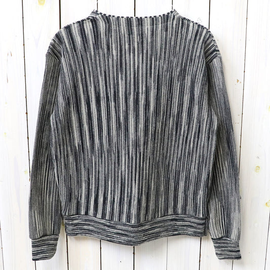 Needles : Knit Cardigan-Crepe Weave (Black)