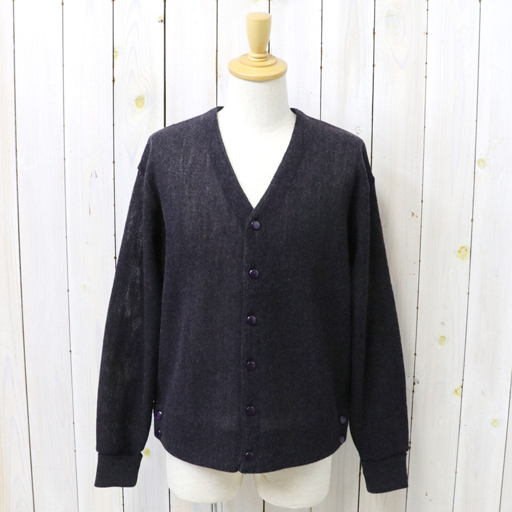 Needles : Knit Cardigan-Crepe Weave (Purple)