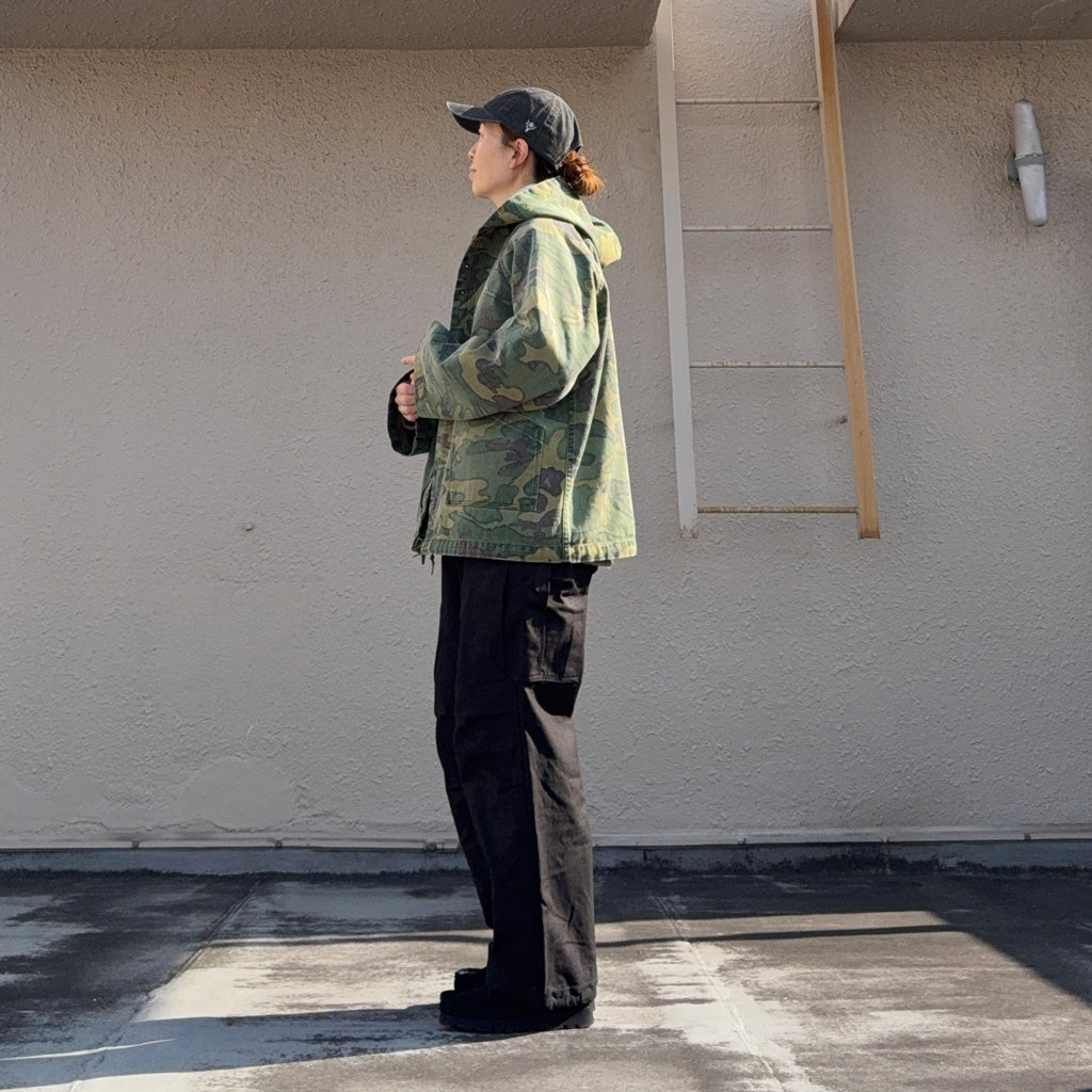 Needles : Reversible Hooded Coat-Camo Twill
