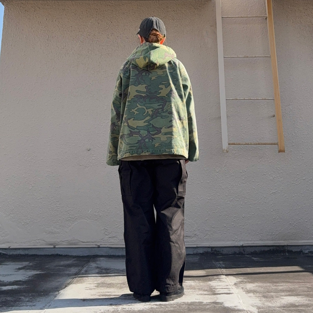 Needles : Reversible Hooded Coat-Camo Twill