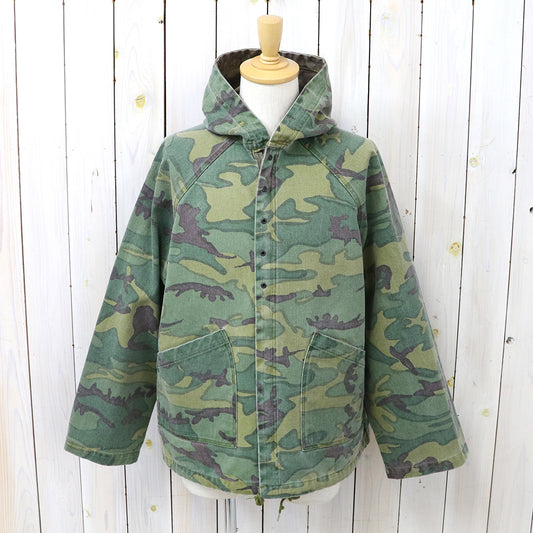 Needles : Reversible Hooded Coat-Camo Twill