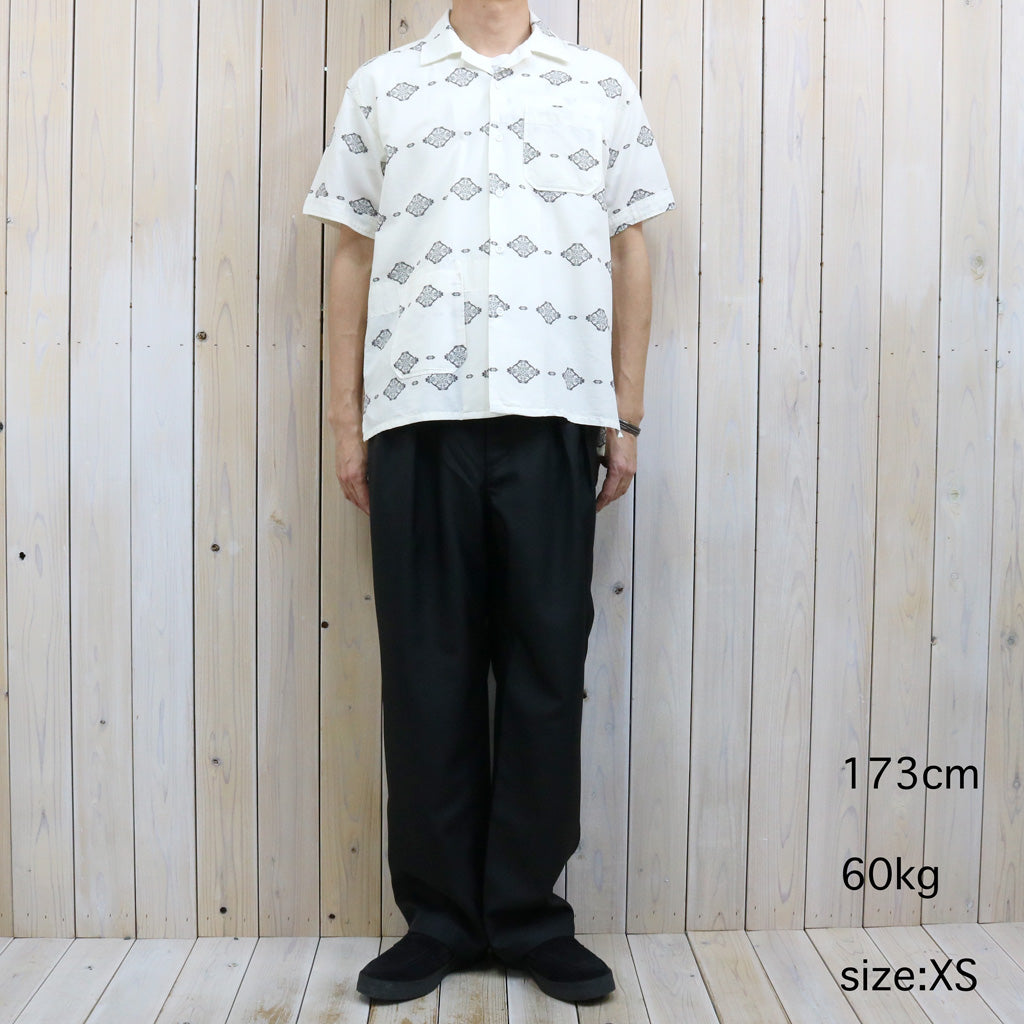 ENGINEERED GARMENTS : Camp Shirt-Cotton Ikat Print