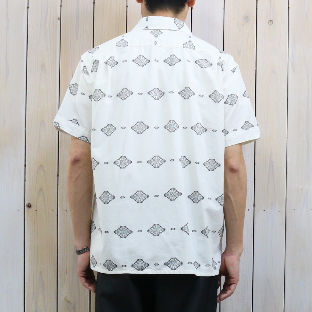 ENGINEERED GARMENTS : Camp Shirt-Cotton Ikat Print