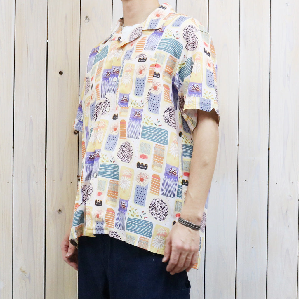 ENGINEERED GARMENTS : Camp Shirt-Tencel Jamaican Print