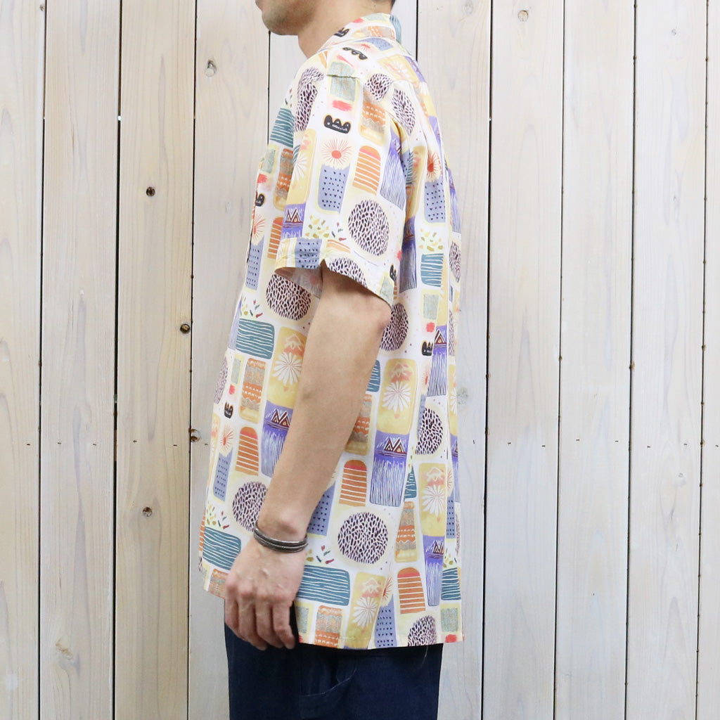 ENGINEERED GARMENTS : Camp Shirt-Tencel Jamaican Print