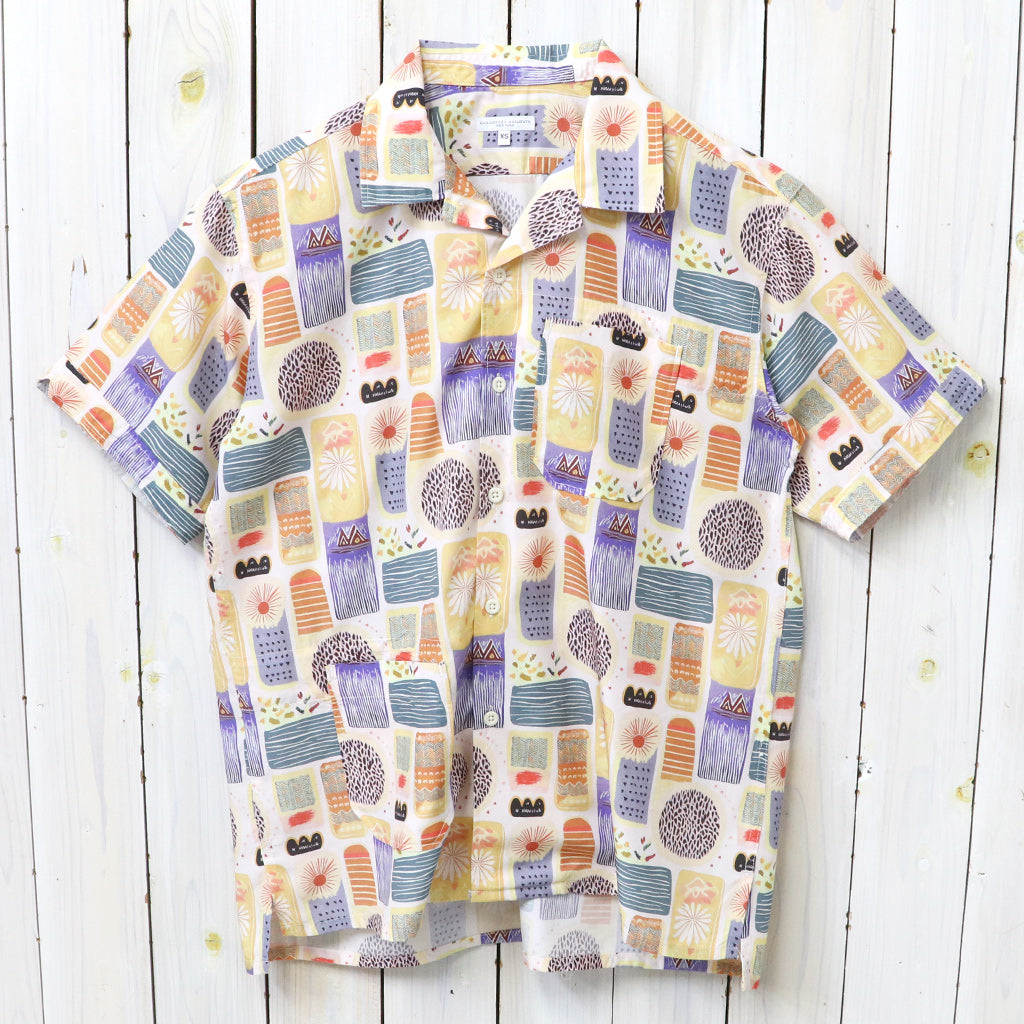 ENGINEERED GARMENTS : Camp Shirt-Tencel Jamaican Print